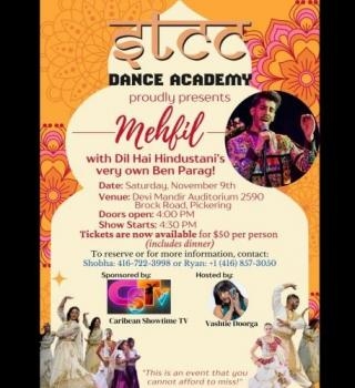 STCC's MEHFIL!!! with Ben Parag 