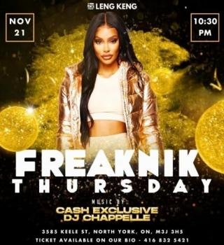 Freaknik Thursday Night Nov 21 