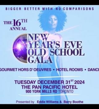 16th Annual New Years Eve  - Old School  Gala  Dec. 31st 2024 