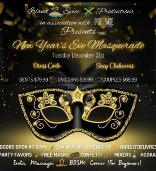 NEW YEAR'S EVE ✨️ MASQUERADE 🎭 PARTY 