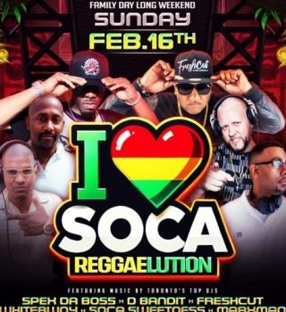 I ❤️ SOCA REGGAELUTION