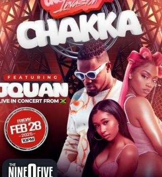 Dancehall Invasion | Chakka Ft Jquan | Feb 28th | 905 Lounge 