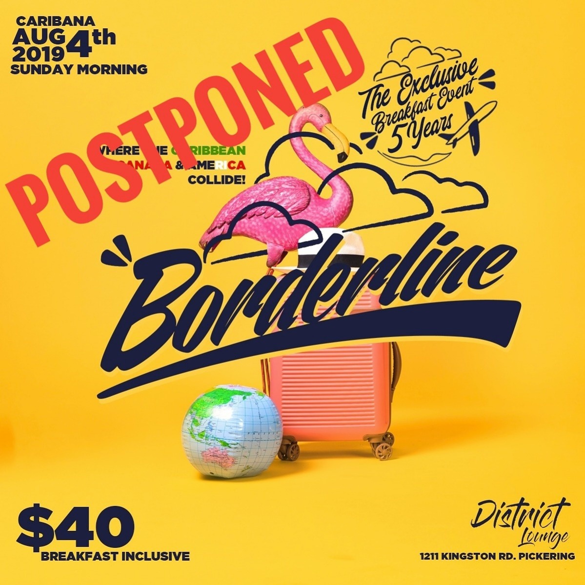 Borderline- Exclusive Caribana Breakfast Event