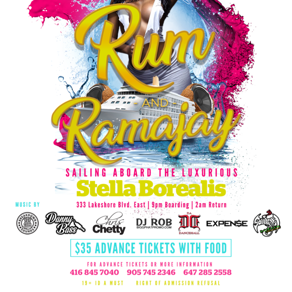 RUM & RAMAJAY Boat Cruise