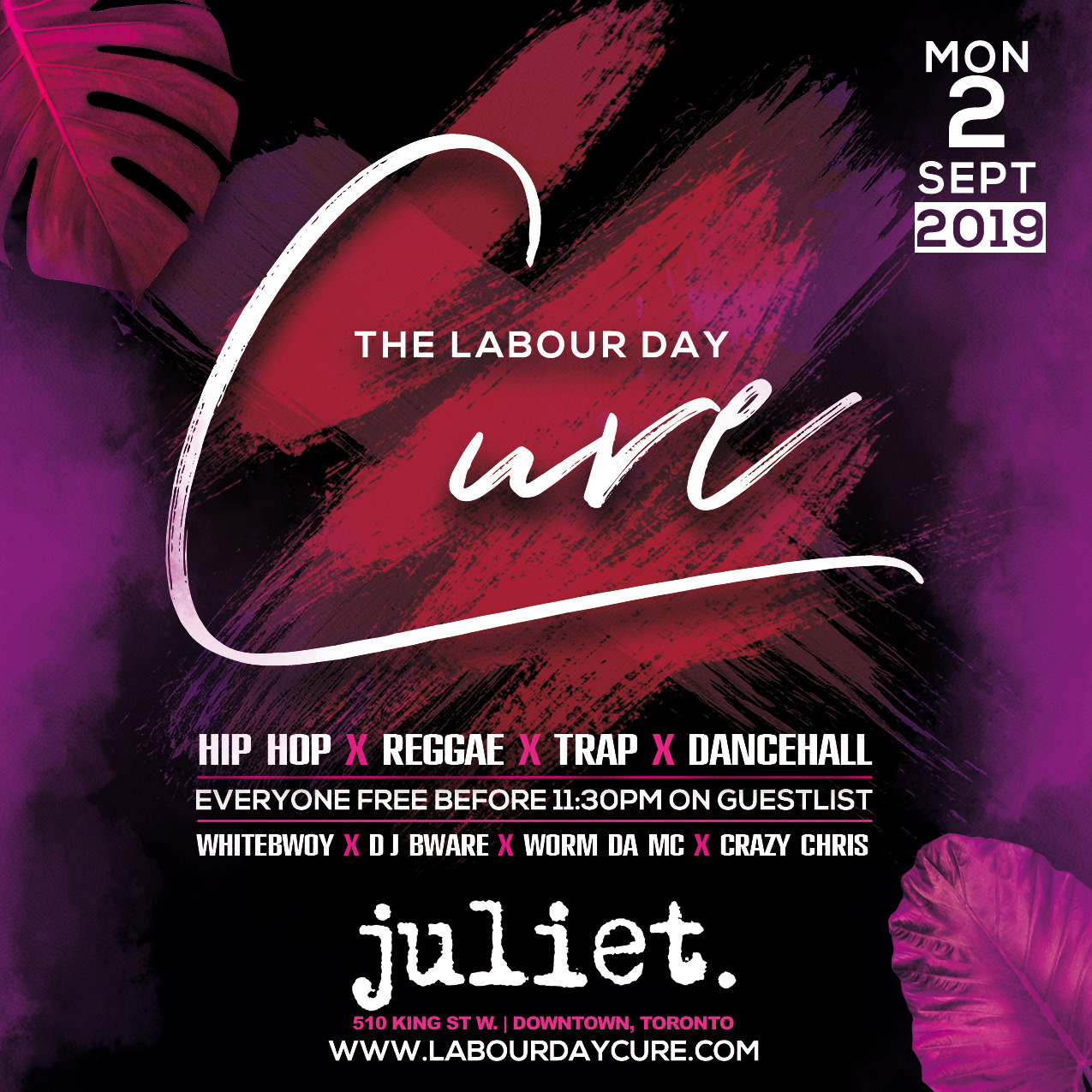 THE LABOUR DAY CURE Inside JULIET