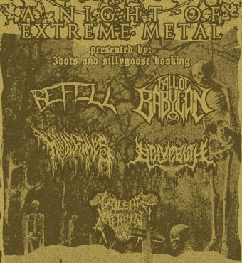 An Evening of Extreme Metal | Tickets 